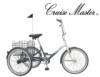 HUSKY CRUISE MASTER 24 Adult Tricycle Ocean Blue/Pearl White