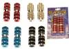 UBI BMX JUMBO AXLE PEGS IN ANODIZED RED