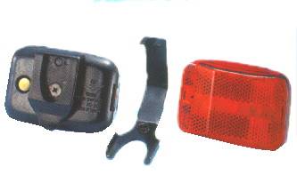 SUPREME BICYCLE REAR FLASHING LIGHT 5 RED LED'S
