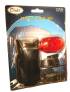 BICYCLE HALOGEN HEAD LIGHT AND FLASHING RED KIT
