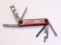 BICYCLE TOOL - FOLDING HEX/SCREW DRIVER WRENCH