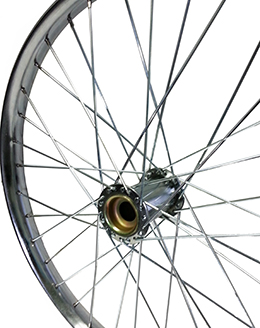 BICYCLE FRONT WHEEL 26 x 2.125 HD 11-G STEEL (CLOSEOUT)