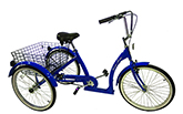 CRUISE MASTER TRICYCLE - BLUE<font color=blue> - IN STOCK!  FREE SHIPPING </font>