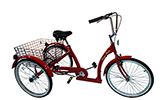 CRUISE MASTER TRICYCLE - RED<font color=blue> - IN STOCK! FREE SHIPPING</font >