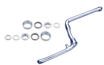 One-Piece Crank Arm with Bearings and Cup Kit