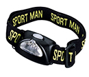 Headstrap 3-LED Headlight with 2 Modes