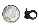 Bicycle Reflector for Front Clear - Round