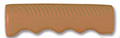 Bicycle Grip for Classic Cruisers 7/8"x4.3" Brown