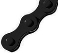 KMC Bicycle Chain Z410 1/2x1/8 112L Black Painted