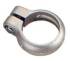 Bicycle Seat Post Clamp 31.8 Alloy Silver