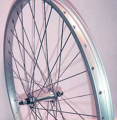 BICYCLE WHEEL 24 x 1.75  Front Alloy Bolt-On