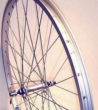 BICYCLE WHEEL 24 x 1.75 Front Alloy QR