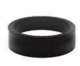 Bicycle Headset Spacer 1-1/8"x10mm Alloy Black