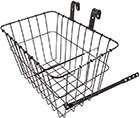 Front Wire Basket w/Legs 14.5"Lx9.5"Wx9"H Black