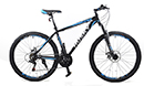 HUSKY 26" MTB 21-SPD BLACK/BLUE - FREE SHIPPING