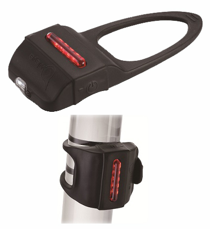BICYCLE LIGHT 5-LED Red Flashing - Rechargeable