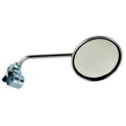 Bicycle Mirror, 3" Round Steel Chrome