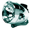 CLASSIC BICYCLE BATTERY HEADLIGHT CHROME