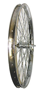 BICYCLE WHEEL 26 x 2.125 REAR COASTER BRAKE, 11G STEEL