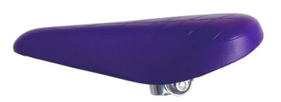 Bicycle Saddle BMX Quilted Vinyl Purple