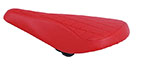 Bicycle Saddle BMX Quilted Vinyl Red