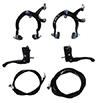 Bicycle BMX Caliper Brake & Lever Kit Alloy Black