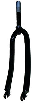 Bicycle Fork 26" Cruiser Steel Black