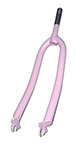 Bicycle Fork 26" Beach Cruiser Baby Pink