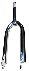 BMX FORK 1-1/8x7 CrMo Threadless