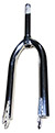 BMX FORK 1-1/8x7 CrMo Threadless