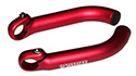 Bicycle Handebar End MTB Anodized Red
