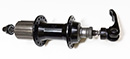 Bicycle MTB Freehub 8/9/10 Spd Alloy Black 32H QR