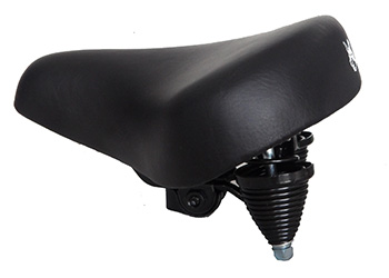 Bicycle Saddle HUSKY Double Springs Black