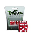 TRIK TOPZ Dice SV Cap - Glitter Red