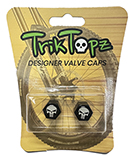 TRIK TOPZ SV Cap Block Shape Skull Head Black