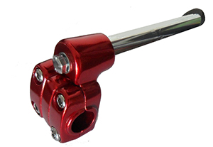 BMX Bicycle Stem 21.1mm Alloy/Steel Red