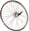 BICYCLE WHEEL 24 X 2.125 FRONT w/ XFD DRUM BRAKE 11G