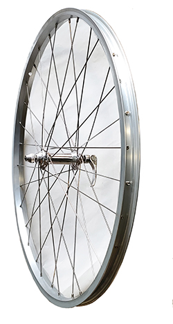 Velocity Mountain Bike Front Wheel 26x1.75 Alloy Silver