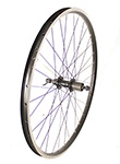 Bicycle Wheel 26 x 1.50 Alloy Black 8-Spd Freehub