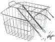 Bicycle Basket #535 twin rear carrier - Plated