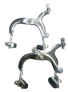 Bicycle Brake Caliper Set Front & Rear Steel