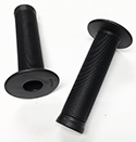 BMX Bicycle Grip Set Mushroom Style Black