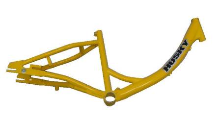 HUSKY T-124 frame, front section, Red