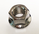 Bicycle Hub Axle Flange Nut 3/8"x24T