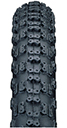 BICYCLE TIRE 18 X 1.75 ALL BLACK BMX