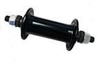 Bicycle Front Hub BMX/MTB Alloy Black 3/8" Axle