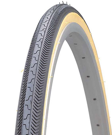 KENDA Bicycle Tire 27 x 1-1/8 K36 Gum Wall