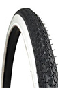 Bicycle Tire KENDA 26 x 1-3/4 K75 S7 WHITE WALL