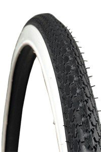 Bicycle Tire KENDA 26 x 1-3/4 K75 S7 WHITE WALL