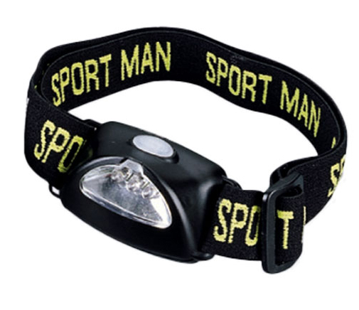 Headstrap 3-LED Headlight with 2 Modes